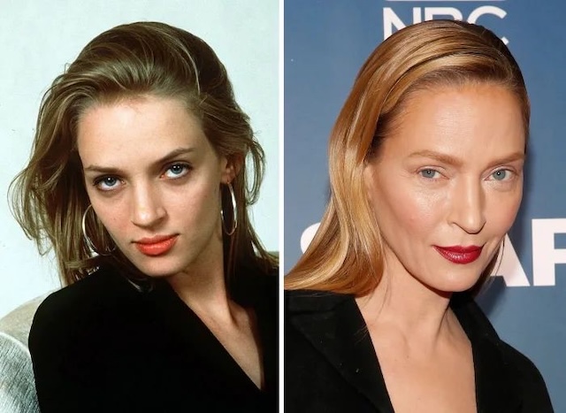 From the small-town girl from Boston to a shining star in Hollywood, Uma Karuna Thurman's beauty has always been admired throughout the years