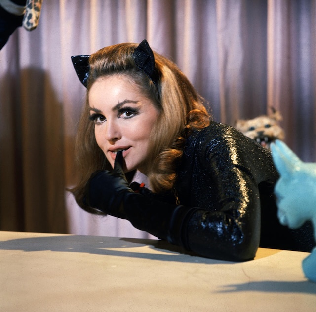 Julia's most iconic role and greatest success: Catwoman in the Batman television series