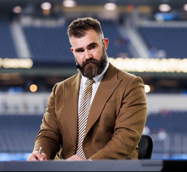 Jason Kelce stirs controversy with his comment on US cities, calling them the "B****e and Armpit of America" during a live broadcast.**