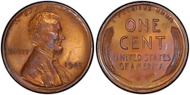 A mint-condition 1943 copper penny could bring you a windfall of $85,000. Don't miss your chance to find one!