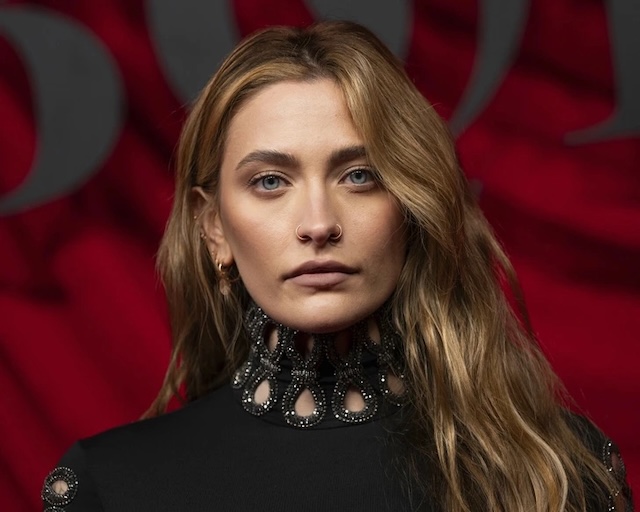 In an edgy black ensemble, Paris Jackson continues to captivate with her distinctive fashion sense