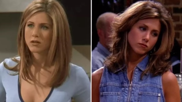 Rachel Green (Jennifer Aniston) in her ever-popular roles from Friends, a show that, despite its popularity, is often criticized for missing a diversity component