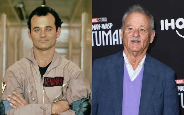 Bill Murray’s Peter Venkman then, as the charming yet sarcastic ghost-hunter, and now as a seasoned, much-loved Hollywood icon