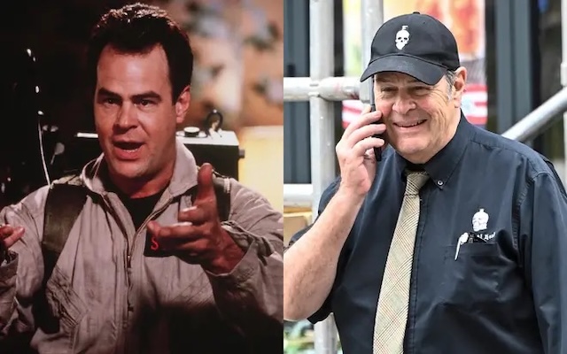 Dan Aykroyd, the original Ray Stantz, ready to face any ghost then and still making waves today with his connection to Ghostbusters and a host of other film ventures