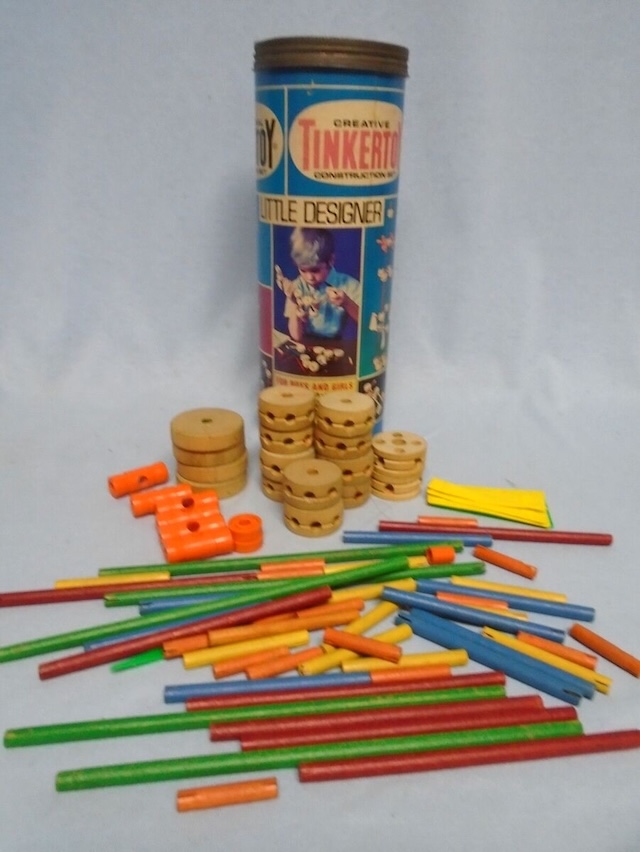 The story of the Tinkertoy construction set began in 1914 in the United States