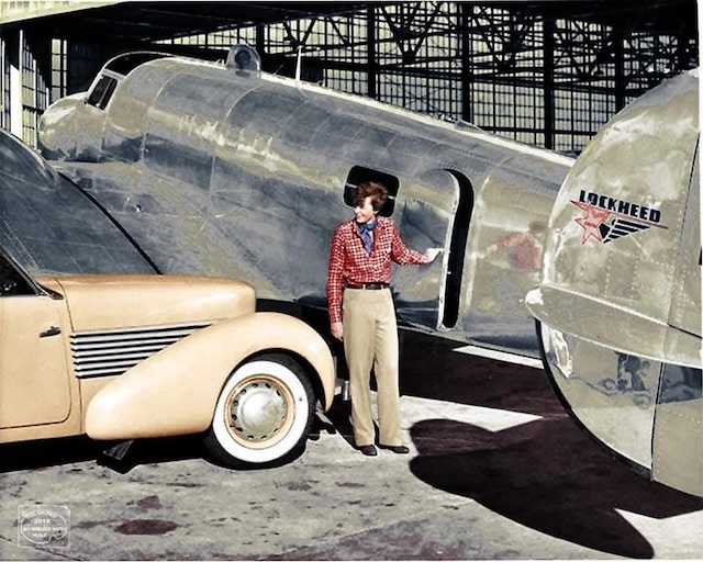 As an exceptional pilot and owner of a Cord 812 Convertible, Amelia was one of the most famous stars of her time