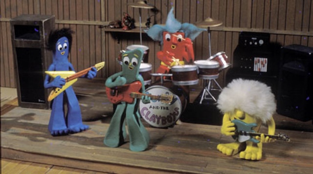 The Clayboys band rocks the stage! Gumby and Friends take on their musical alter-egos, delivering groovy tunes and classic nostalgia