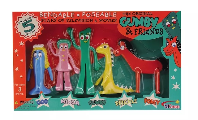 A classic Gumby and Friends collectible set. Bendable, poseable, and forever loved – a treasure for every fan of the iconic claymation series