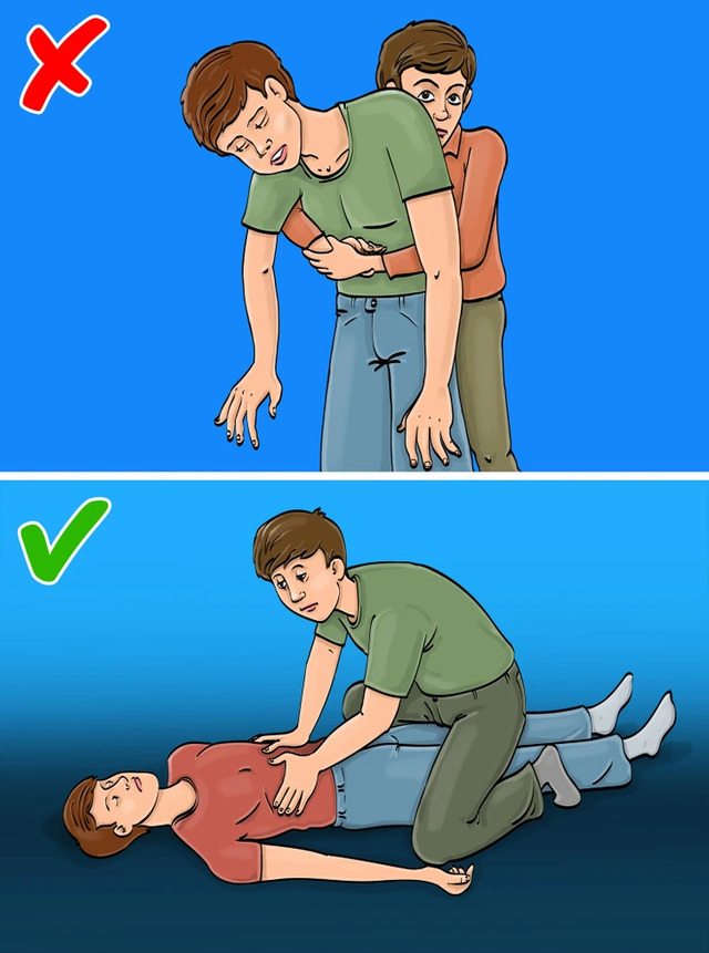 Choking: Be Cautious with the Heimlich Maneuver