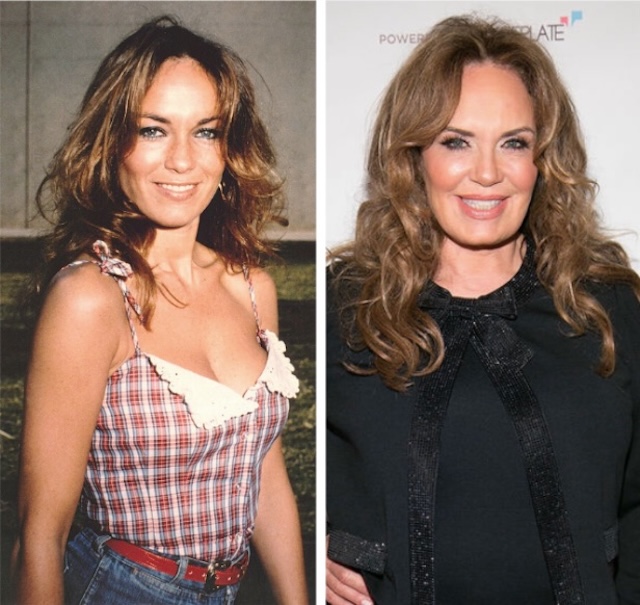 Catherine Bach's appearance has undergone significant changes over tim