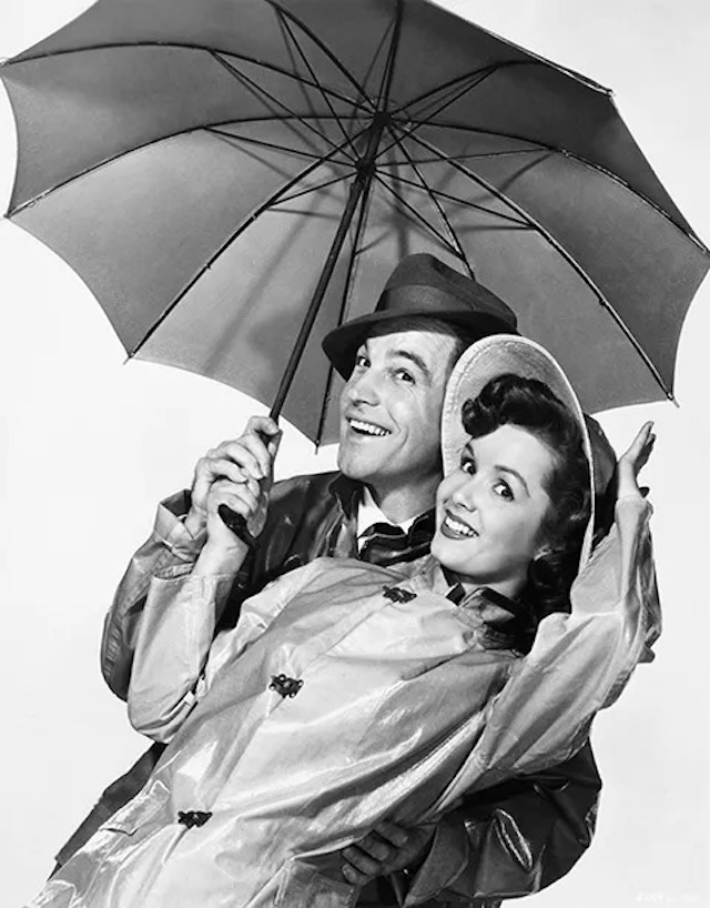 Debbie Reynolds in Singing' in the Rain With Gene Kelly in 1952