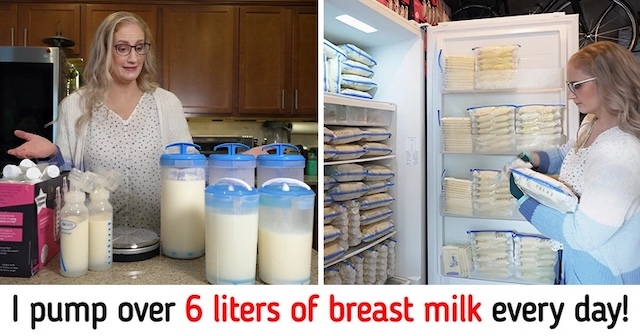 She faced a rare condition called hyperlactation syndrome, causing excessive milk production