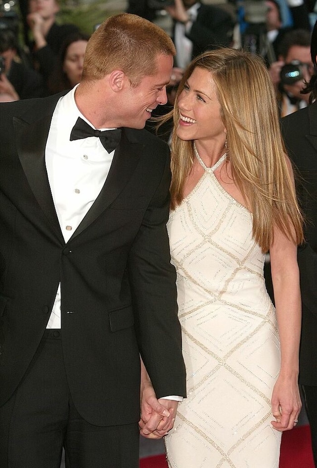 Brad Pitt and Jennifer Aniston's broken marriage also made headlines