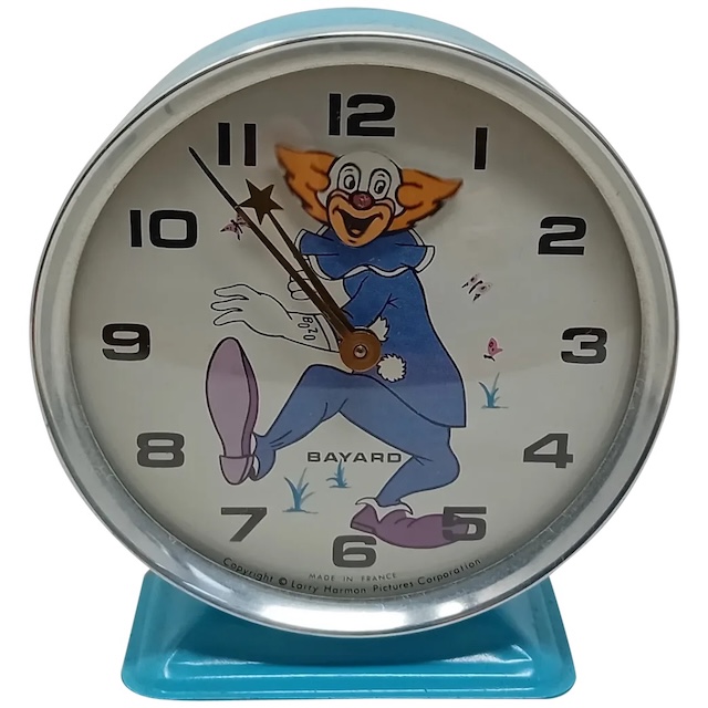 Clocks like these were popular during the 1950s and 1960s