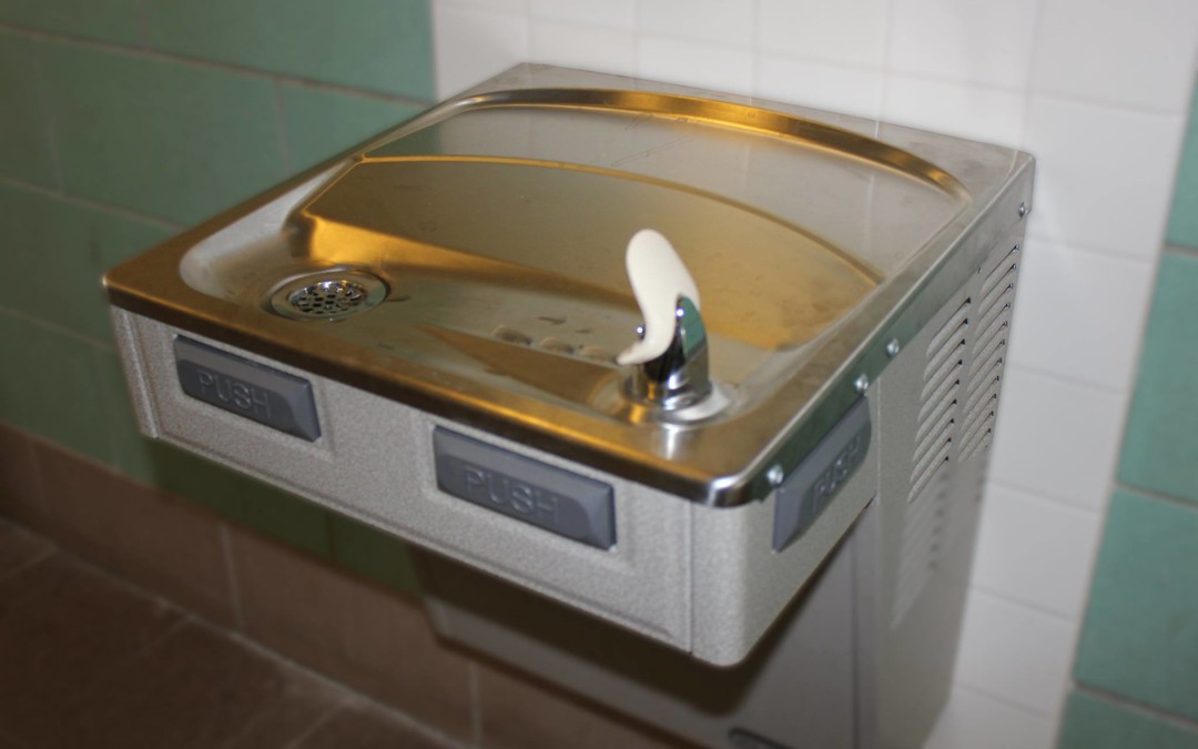 The first school drinking fountains were created in Boston