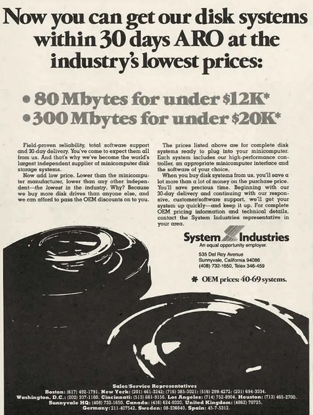 A revolutionary offer: 80MB for under $12,000, or 300MB for just $20,000.