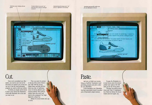 The 1984 Newsweek ad introducing the Macintosh, a milestone in personal computing.