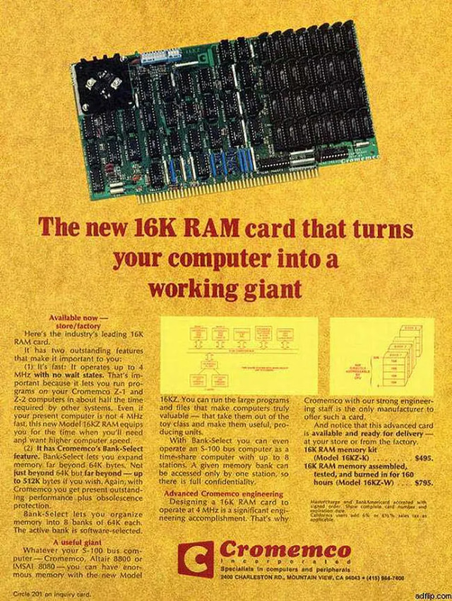 The game-changing 16K RAM card that transformed computers into powerful machines.