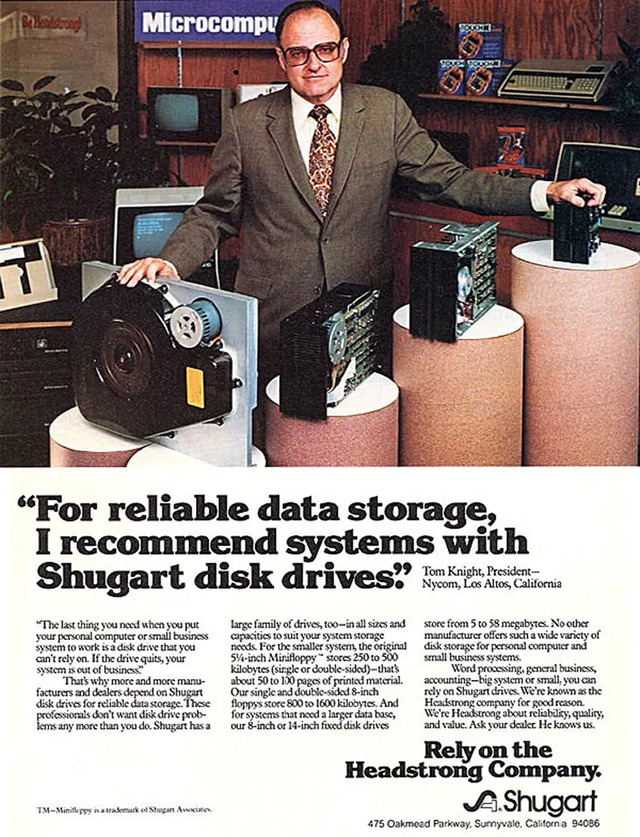 The innovative Shugart Disk Drive, paving the way for better data storage solutions.