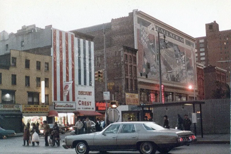 A view from Third Avenue facing Fourteenth Street, immortalized by Bill Ricco.