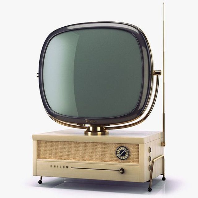 Released in 1958, the Predicta was marketed as the world’s first swivel screen television