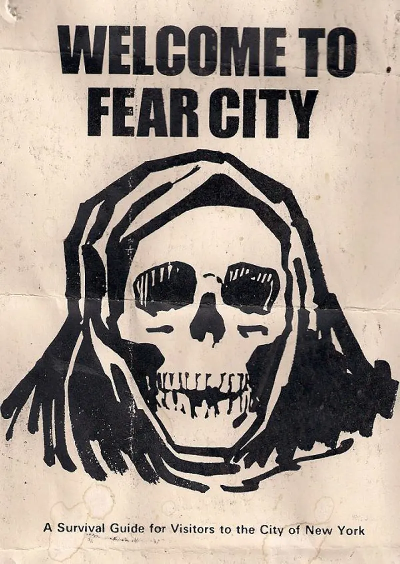 In the summer of 1975, tourists arriving at New York City airports were handed a grim survival guide, advising them to avoid the subway and stay off the streets after 6 PM.