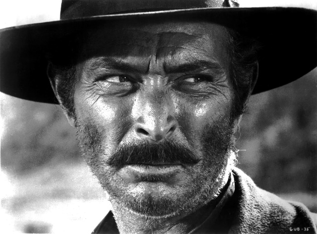 Lee Van Cleef, as Sentenza (or "The Bad"),