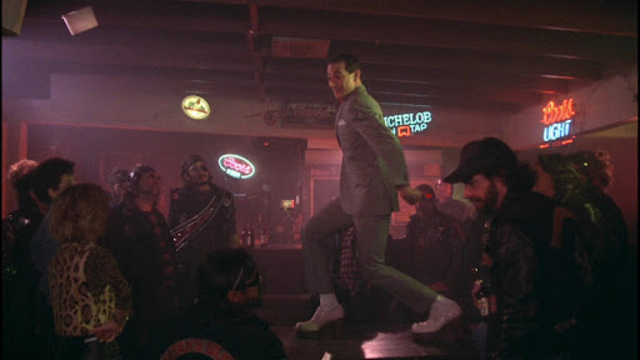 Pee-Wee Herman’s unforgettable "Tequila" dance in Pee-Wee’s Big Adventure (1985) remains one of the most iconic moments in film history