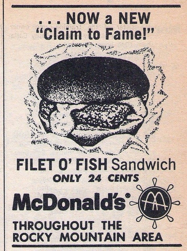 Retro McDonald's ads from the 1960s, capturing the era’s charm and simplicity.