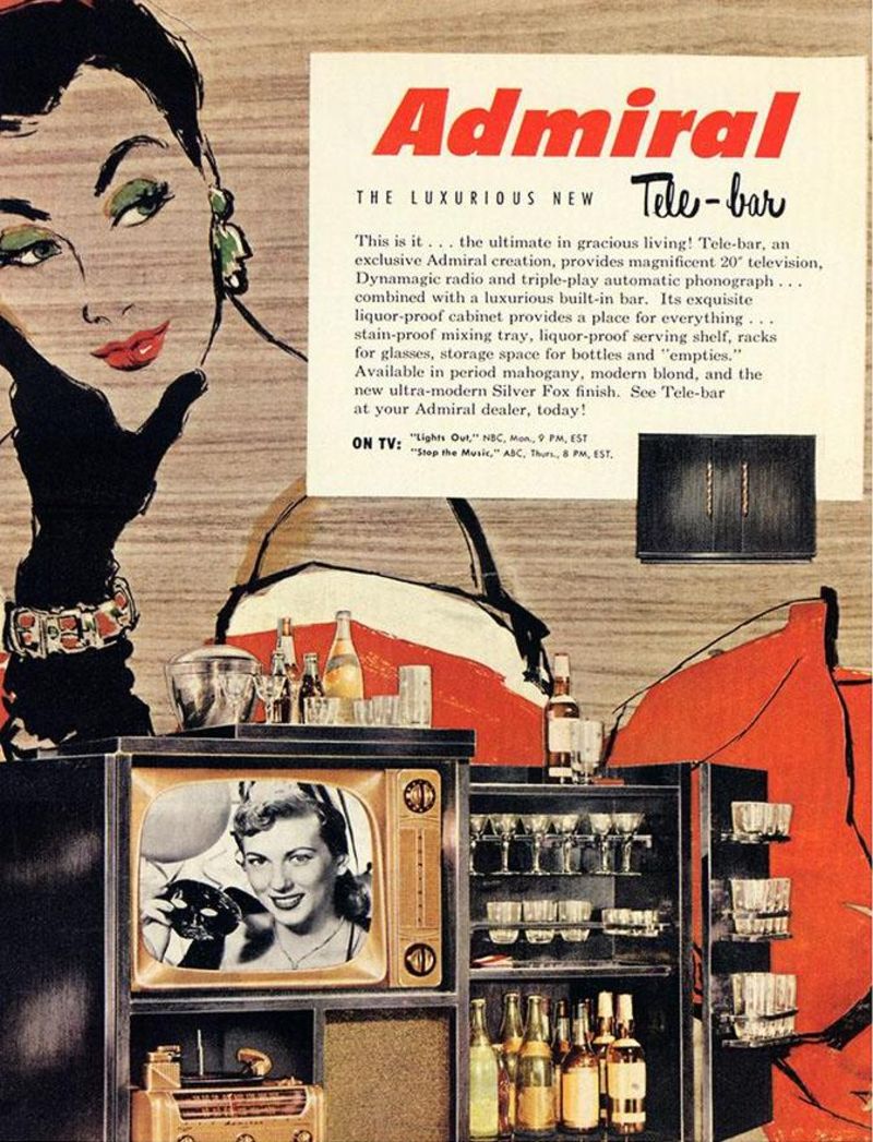 The Admiral Tele-Bar, 1951