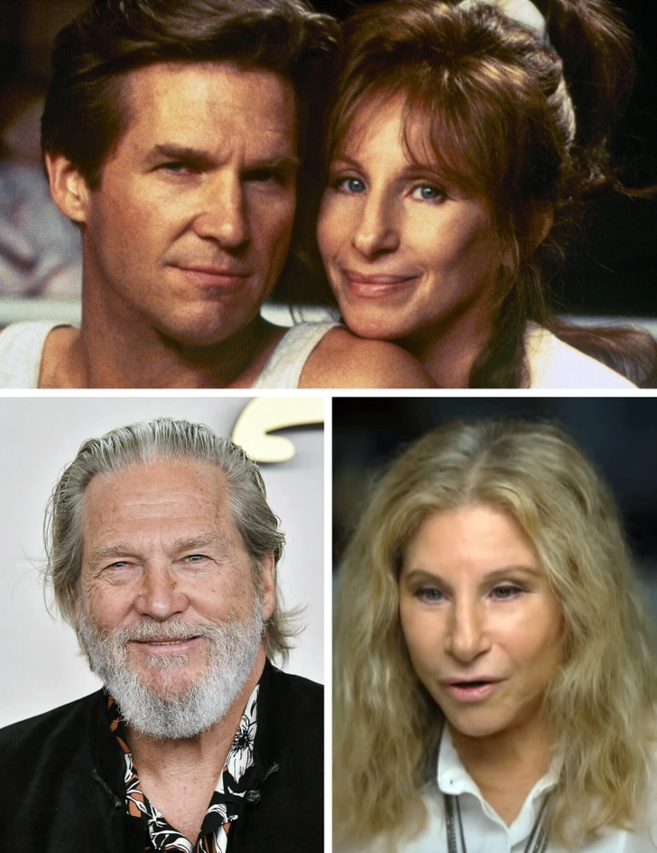 Barbra Streisand and Jeff Bridges