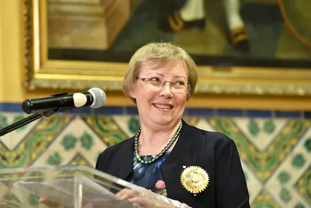 Decades after her miraculous survival, Juliane Koepcke in April 2019, a testament to her enduring strength and resilience.