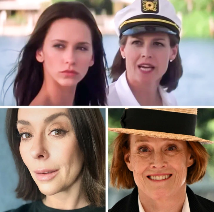 Jennifer Love Hewitt and Sigourney Weaver