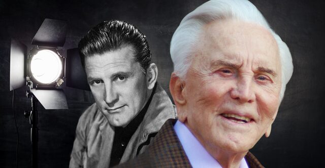 Kirk Douglas: A look at his incredible transformation, then and now.