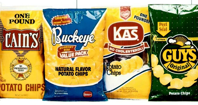 Legendary 80s brands: Cain’s, Buckeye, Kas, and Guy’s Original (1987).