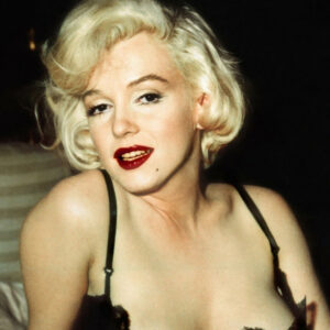 Marilyn Monroe was known for wearing tightly fitting underwear and bras with molded cups to accentuate her curves.