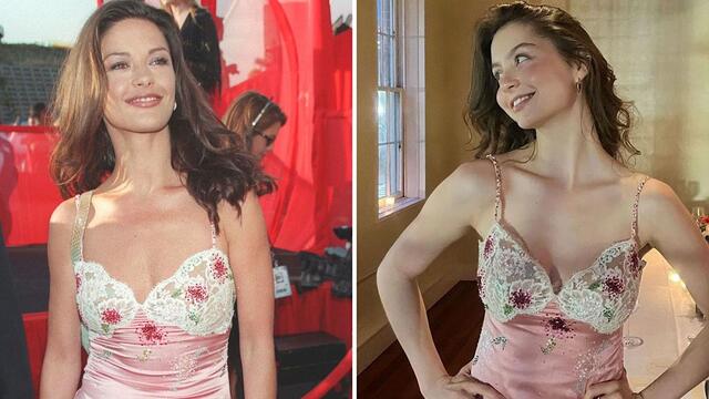 Catherine Zeta-Jones and Carys Zeta Douglas: A Versace Dress That Transcends Generations