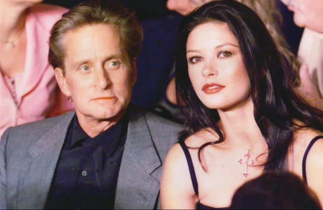 Catherine Zeta-Jones and Michael Douglas