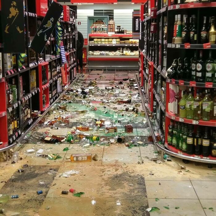 Friend Works as a Cleaner During Riot or Earthquake Conditions