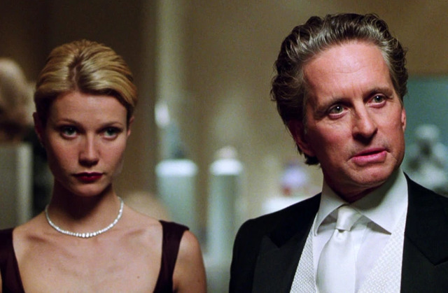 Michael Douglas (54) & Gwyneth Paltrow (26) — A Perfect Murder