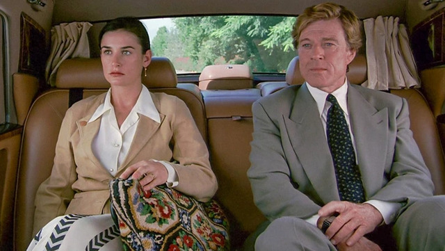 Robert Redford (56) & Demi Moore (30) — Indecent Proposal