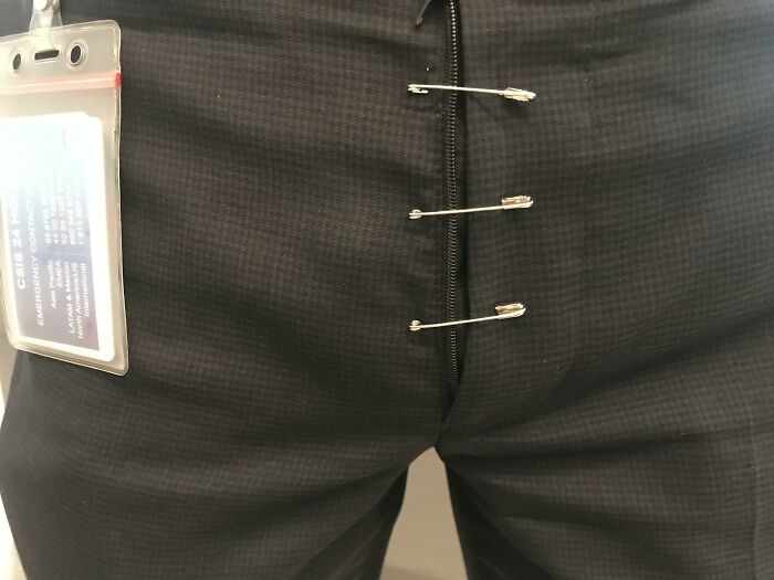 Zipper Broke Right Before Important Meetings