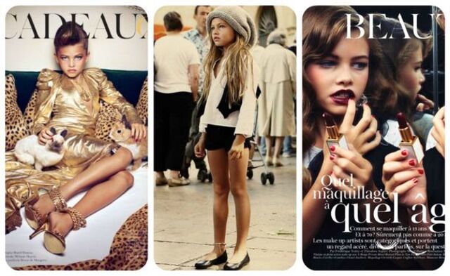 By age ten, she made history as the youngest model ever to appear in Vogue Paris