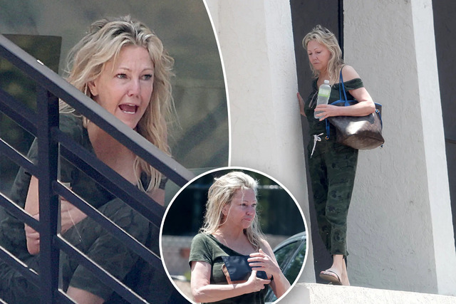 Heather Locklear’s personal life has been marked by a series of deeply private struggles that unfolded very publicly