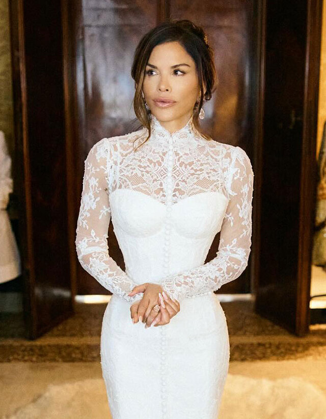 Lauren Sánchez said that her trip to space influenced her decisions about the wedding gown