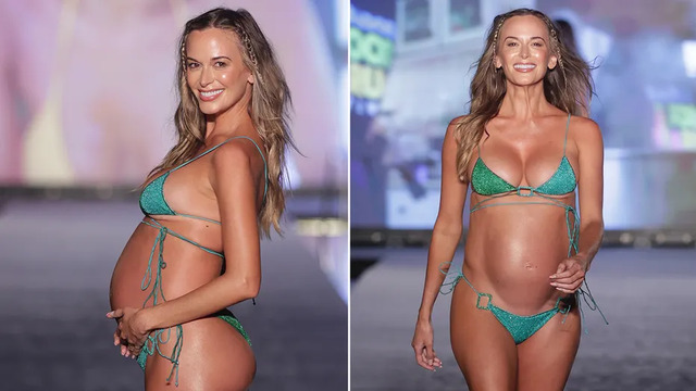 Rising star Jena Sims brought fresh energy and undeniable charm to the runway, captivating audiences everywhere.