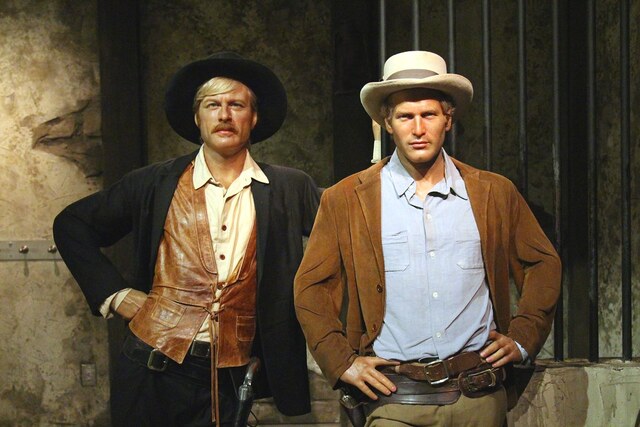 Robert Redford in the movie Butch Cassidy and the Sundance Kid (1969)