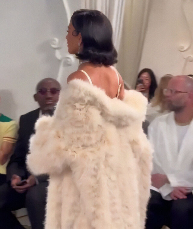 The perfect mix of vintage inspiration and contemporary fashion, Kim dazzles in every moment on the runway.