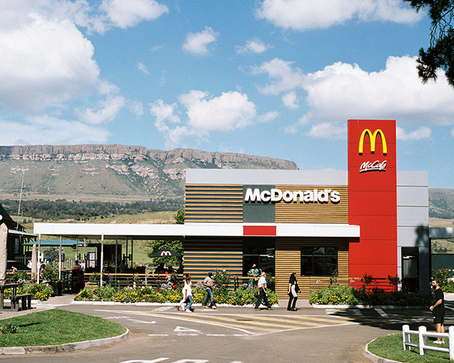 According to their report, officers had entered the McDonald’s during a foot patrol after spotting a group of youths running from the premises.