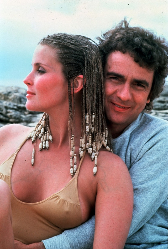 Alongside filmmaker John Derek, whose influence shaped her early career and public image.